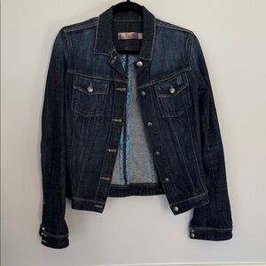 PAIGE Dark Blue Jean Jacket
